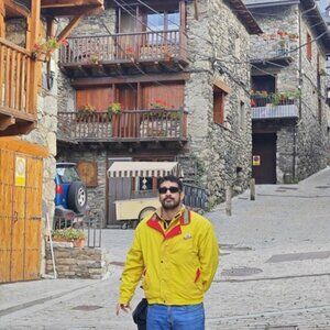 Classic Yellow Windbreaker Jacket